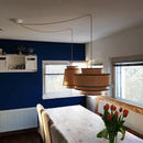 GobekUsa Black LED Strip Pendant Light for Dining Living Room Kitchen Office Bar