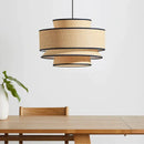 GobekUsa Black LED Strip Pendant Light for Dining Living Room Kitchen Office Bar