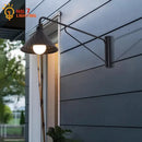 GobekUsa Black LED Swing Arm Wall Lamp for Outdoor Decor in Bedroom, Balcony & Aisle