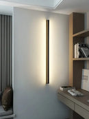 GobekUsa Black LED Wall Lamp for Bedroom Living Room Aisle Sofa Background