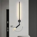 GobekUsa Black LED Wall Lamp for Bedroom Living Room Stairs Dining Hallways