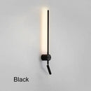 GobekUsa Black LED Wall Lamp for Bedroom Living Room Stairs Dining Hallways