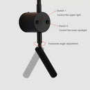 GobekUsa Black LED Wall Lamp for Bedroom Living Room Stairs Dining Hallways