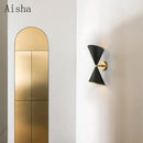 GobekUsa Black LED Wall Lamp for Modern Home Lighting