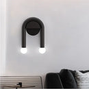 GobekUsa Black LED Wall Lamp: Modern Nordic Indoor Sconces for Living Bedroom Bathroom