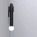 GobekUsa Black LED Wall Lamp: Modern Nordic Indoor Sconces for Living Bedroom Bathroom