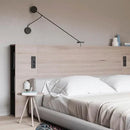 GobekUsa Black LED Wall Reading Light for Bed Bedroom Living Room Office