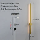 GobekUsa Black LED Wall Sconce for Living Room Bedroom Lighting