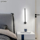 GobekUsa Black LED Wall Sconce for Living Room Bedroom Lighting