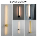 GobekUsa Black LED Wall Sconce for Living Room Bedroom Lighting