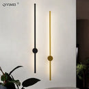 GobekUsa Black LED Wall Sconce for Living Room Bedroom Lighting