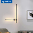 GobekUsa Black LED Wall Sconce for Living Room Bedroom Lighting