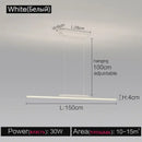 GobekUsa Black Line Chandelier: Elegant Salon Design, Luxury Lighting for Home and Restaurant