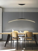 GobekUsa Black Line Chandelier: Elegant Salon Design, Luxury Lighting for Home and Restaurant