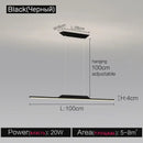 GobekUsa Black Line Chandelier: Elegant Salon Design, Luxury Lighting for Home and Restaurant