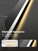 GobekUsa Black Line Chandelier: Elegant Salon Design, Luxury Lighting for Home and Restaurant