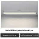 GobekUsa Black Linear LED Ceiling Lamp for Living Room, Aisle, Dining Room