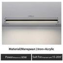 GobekUsa Black Linear LED Ceiling Lamp for Living Room, Aisle, Dining Room