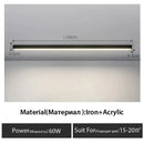 GobekUsa Black Linear LED Ceiling Lamp for Living Room, Aisle, Dining Room