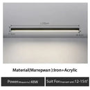 GobekUsa Black Linear LED Ceiling Lamp for Living Room, Aisle, Dining Room