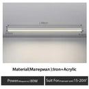 GobekUsa Black Linear LED Ceiling Light for Aisle, Bedroom, Dining, Living Room – Minimalist Design