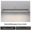 GobekUsa Black Linear LED Ceiling Light for Aisle, Bedroom, Dining, Living Room – Minimalist Design