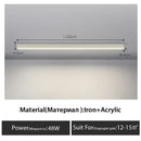 GobekUsa Black Linear LED Ceiling Light for Aisle, Bedroom, Dining, Living Room – Minimalist Design