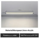 GobekUsa Black Linear LED Ceiling Light for Aisle, Bedroom, Dining, Living Room – Minimalist Design