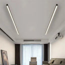 GobekUsa Black Linear LED Ceiling Light for Aisle, Bedroom, Dining, Living Room – Minimalist Design