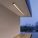 GobekUsa Black Linear LED Ceiling Light for Aisle, Bedroom, Dining, Living Room – Minimalist Design