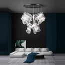 GobekUsa Black Love Chandelier Lighting for Dinning Room