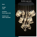 GobekUsa Black Love Chandelier Lighting for Dinning Room