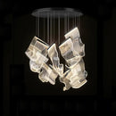 GobekUsa Black Love Chandelier Lighting for Dinning Room