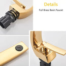 GobekUsa Black Luxury Brass Basin Faucet Mixer Tap