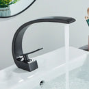 GobekUsa Black Luxury Brass Basin Faucet Mixer Tap