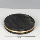 GobekUsa Black Marble Bathroom Accessories Set