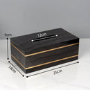 GobekUsa Black Marble Bathroom Accessories Set