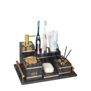 GobekUsa Black Marble Bathroom Accessories Set