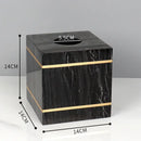 GobekUsa Black Marble Bathroom Accessories Set