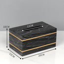 GobekUsa Black Marble Bathroom Accessories Set