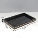 GobekUsa Black Marble Bathroom Accessories Set