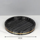 GobekUsa Black Marble Bathroom Accessories Set