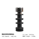 GobekUsa Black Marble Candle Holder for Elegant Table Centerpieces