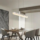 GobekUsa Black Marble Pendant Chandelier - Modern Long Design for Home Decor