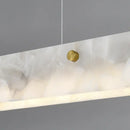 GobekUsa Black Marble Pendant Chandelier - Modern Long Design for Home Decor