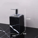 GobekUsa Black Marquina Marble Bathroom Set cue.opti