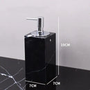GobekUsa Black Marquina Marble Bathroom Set cue.opti