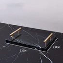 GobekUsa Black Marquina Marble Bathroom Set cue.opti
