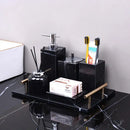 GobekUsa Black Marquina Marble Bathroom Set cue.opti