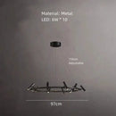 GobekUsa Black Metal Chandelier: Minimalist Hanging Light for Dining Room, Kitchen, Bedroom.